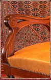 armchair detail